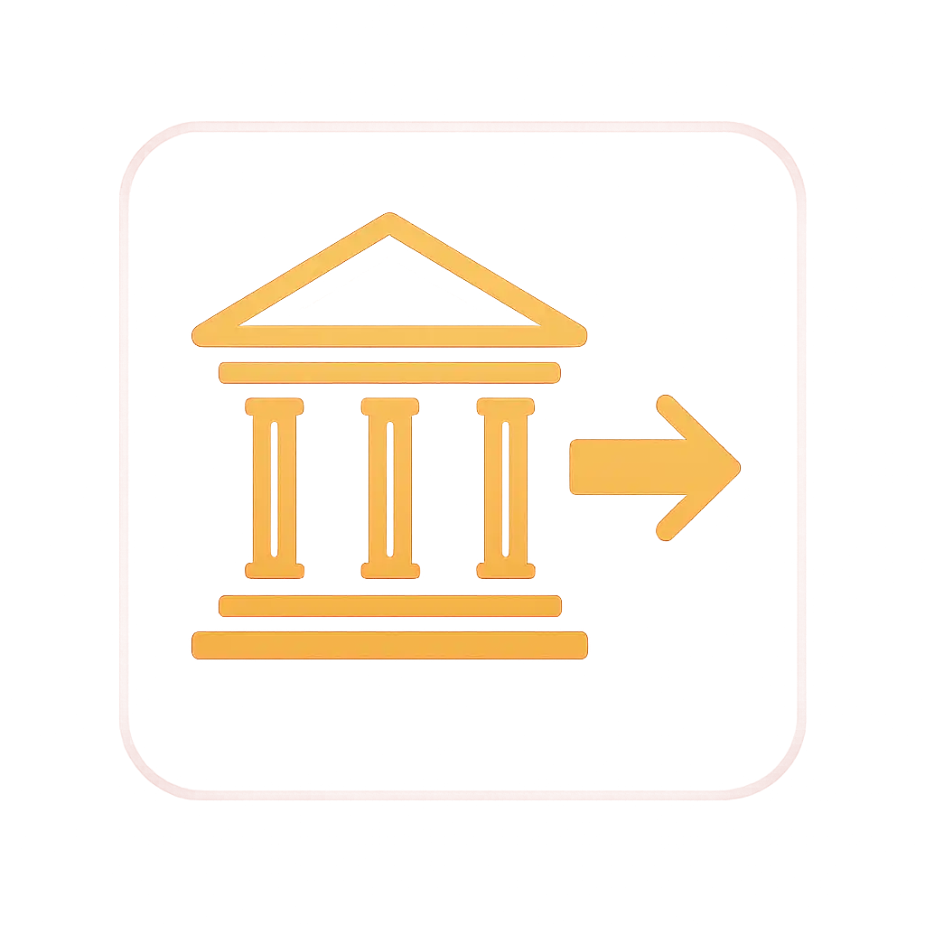 Bank transfer icon